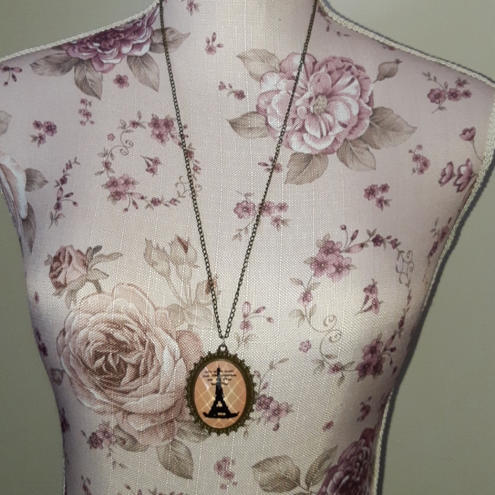 Eiffel Tower Necklace